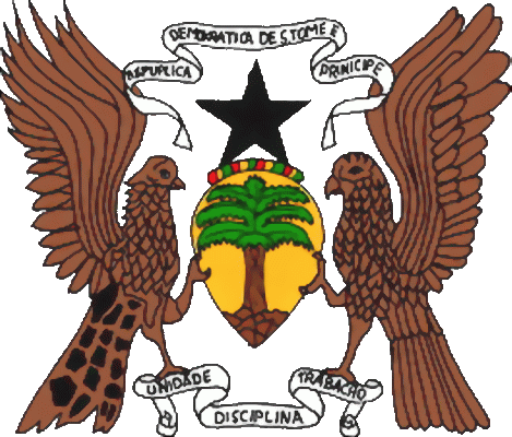 изображение герба Демократическая Республика Сан-Томе и Принсипи
