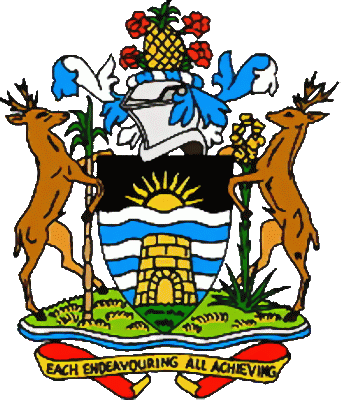 государственный герб Антигуа и Барбуда