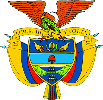 государственный герб Республика Колумбия