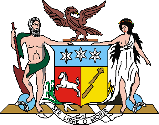 государственный герб Республика Великая Колумбия