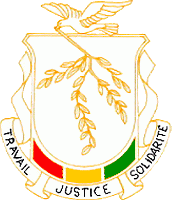 государственный герб Республика Гвинея