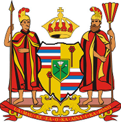 государственный герб Королевство Гавайи
