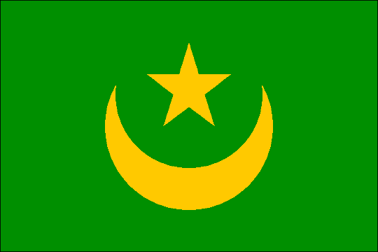 государственный флаг Исламская Республика Мавритания