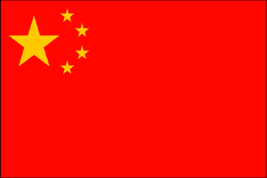 state flag Peoples Rebulic of China