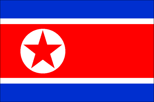 государственный флаг Корейская Народная Демократическая Республика