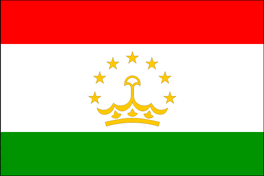 state flag Republic of Tajikistan