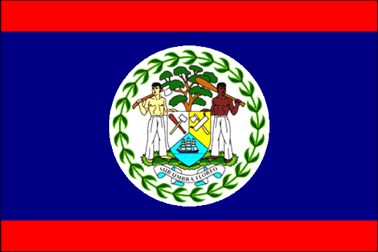 state flag Belize