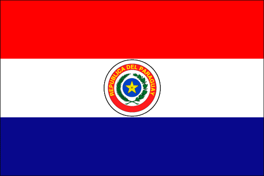 state flag Republic of Paraguay
