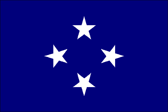 государственный флаг Федеративные Штаты Микронезия