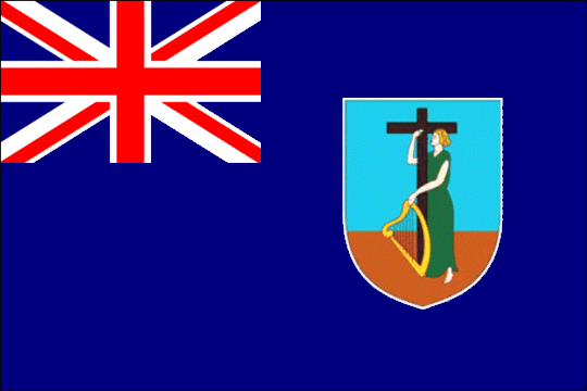 государственный флаг Остров Монтсеррат