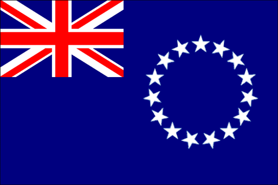 state flag Cook Islands