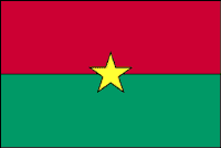 state flag Burkina Faso