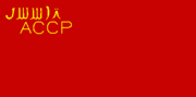 государственный флаг Туркестанская Автономная Советская Социалистическая Республика