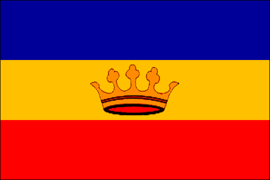 государственный флаг Княжество Андорра 1-е