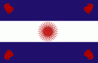 государственный флаг Аргентинская Конфедерация
