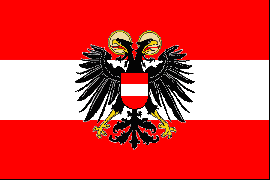 state flag Federal State of Austria