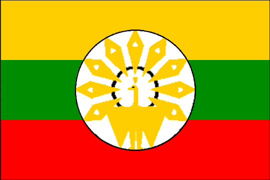state flag Republic Burma