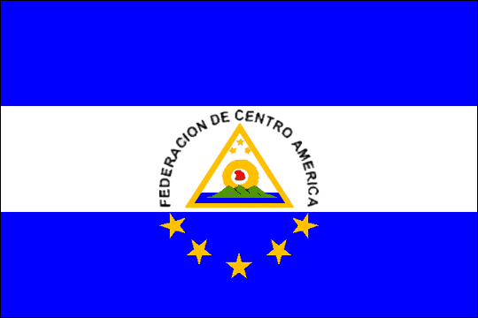 state flag Federation of Central America