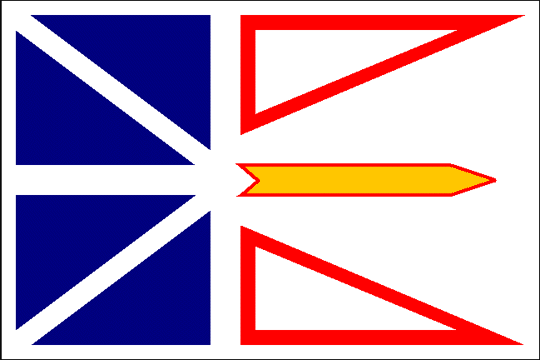 государственный флаг Ньюфаундленд и Лабрадор