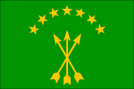 государственный флаг Черкесское Государство