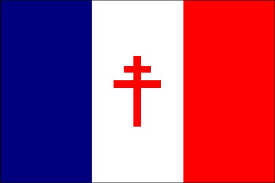 государственный флаг Свободная Франция