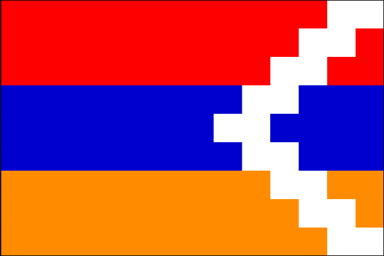 государственный флаг Нагорно-Карабахская Республика