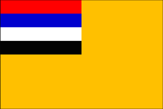 state flag State of Manchuria
