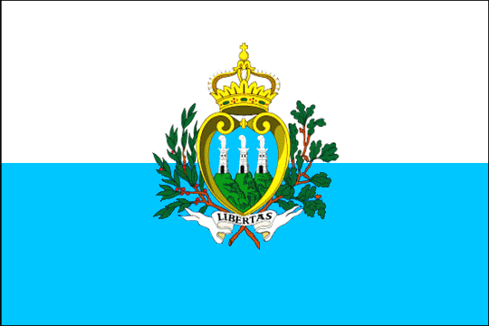 государственный флаг Республика Сан-Марино