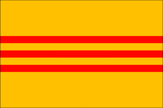 state flag State of Vietnam