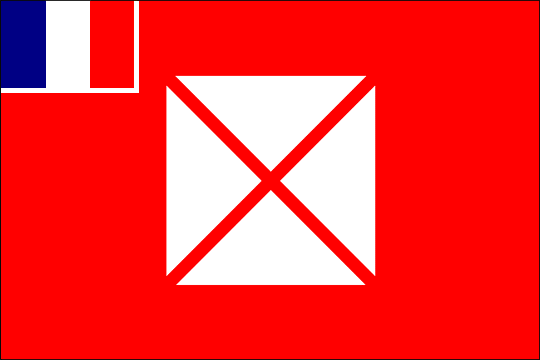 state flag Territory of Wallis and Futuna Islands
