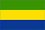 национальный флаг Габон