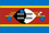 национальный флаг Свазиленд