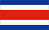 национальный флаг Коста-Рика
