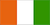 национальный флаг Кот д'Ивуар