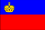 национальный флаг Лихтенштейн