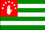 национальный флаг Абхазия
